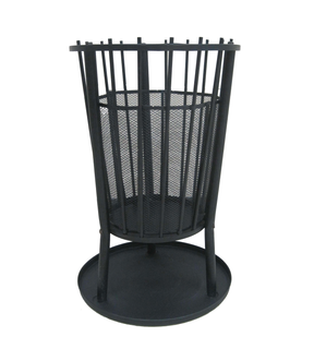 Obrázok ku produktu Ohnisko-kôš na oheň 65x42,5x42,5cm čierne LIENBACHER