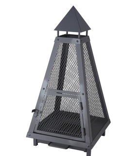 Obrázok ku produktu Ohnisko-misa na oheň 40x40x80cm čierna LIENBACHER