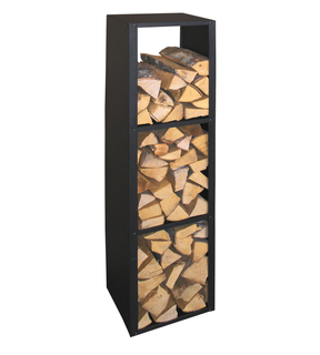 Obrázok ku produktu Stojan na drevo 36x31x149cm čierny LIENBACHER