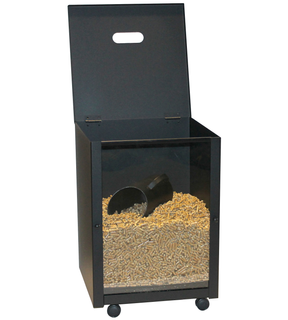 Obrázok ku produktu Nádoba na pelety 39x39x52 čierna LIENBACHER