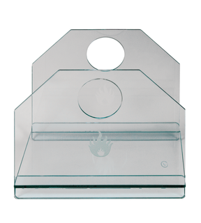 Obrázok ku produktu Kôš na drevo 30x35x31cm tvrdené sklo LIENBACHER