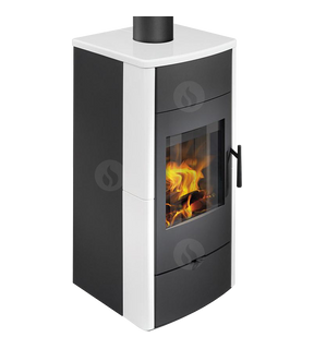 Obrázok ku produktu Teplovodné krbové kachle Espera 01 - keramika steel 58507, ROMOTOP