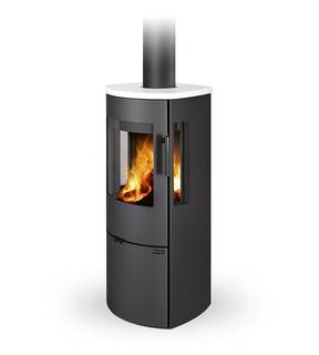 Obrázok ku produktu Krbové kachle Parla 3S - keramika silver 54505, ROMOTOP