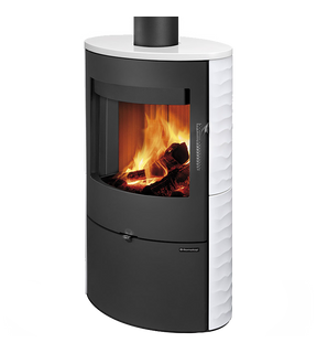 Obrázok ku produktu Krbové kachle Sone 01 - keramika steel 58507, ROMOTOP