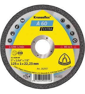 Obrázok ku produktu Kotúč rezný 125/1,0/22 KLINGSPOR A60 EXTRA