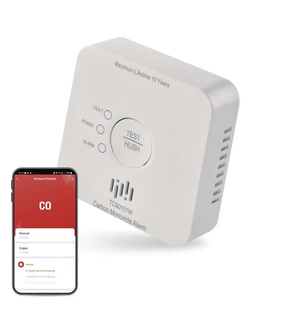 Obrázok ku produktu GoSmart detektor oxidu uhoľnatého v miestnosti TCS0101W s WiFi