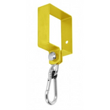 Obrázok ku produktu Hojdačková objímka štvorcová 100x100x2,5 MHK100 žZn kyvná karabína s vložkou