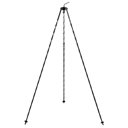 Zväčšený obrázok ku produktu Stojan na kotlík s retiazkou a hákom, 1200 mm