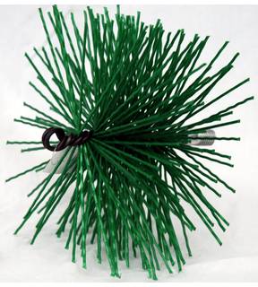 Obrázok ku produktu Kefa komínová silónová priemer 120 mm, M12