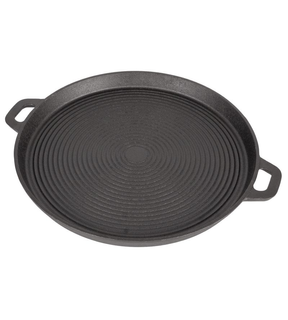 Obrázok ku produktu Obojstranná liatinová grilovacia platňa MagicHome, 340x30 mm