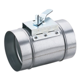 Obrázok ku produktu Klapka s rukoväťou 125 mm, Zn