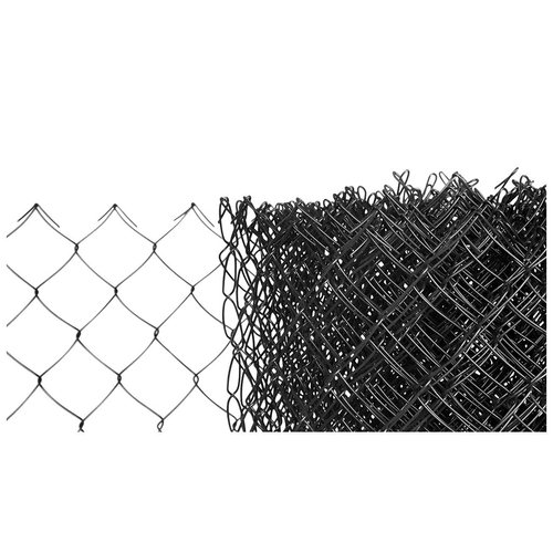 Zväčšený obrázok ku produktu Štvorhranné pletivo pletené poplastované, výška 1500 mm, veľkosť oka 50x50 mm, hrúbka drôtu 1,65mm, balík 25 m, RAL 7016