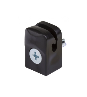 Obrázok ku produktu Príchytka na napínací drôt - skrutka, čierna