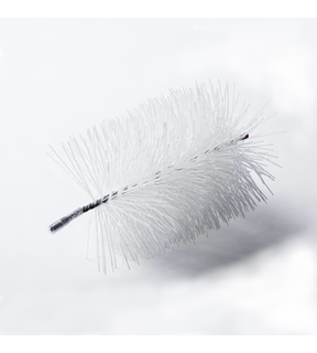 Obrázok ku produktu Kefa komínová silónová priemer 140 mm, biela