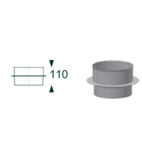 Obrázok ku produktu Pripojovací diel ECON ICS25 150 Schiedel