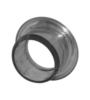 Obrázok ku produktu Redukcia s rozetou 150/200 nerez 0,6mm