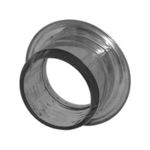 Zväčšený obrázok ku produktu Redukcia s rozetou 150/200 nerez 0,6mm