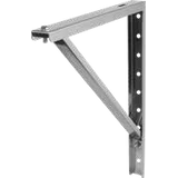 Obrázok ku produktu Konzola nastaviteľná 120/180 T 100-200 dvojplášť nerez
