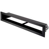 Obrázok ku produktu Krbová mriežka otvorená 800x90 LUFT 45S SF plytká, čierna matná