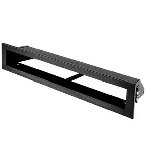 Obrázok ku produktu Krbová mriežka otvorená 800x90 LUFT 45S SF plytká, čierna matná