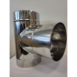 Obrázok ku produktu T-kus 0,6 mm vložkovací 140/90°, nerez antikoro 1.4404