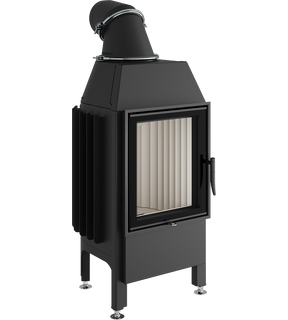 Obrázok ku produktu Krbová vložka Mini Z1-7kW 51 Linear 4S štandard, jednoduché presklenie, ľavé (pánty vľavo), SPARTHERM