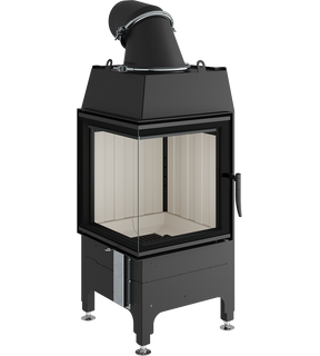 Obrázok ku produktu Krbová vložka Mini 2L 51, Linear 4S štandard, jednoduché presklenie, ľavé (pánty vľavo)