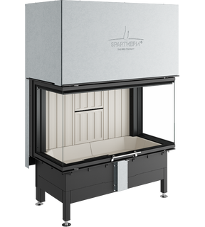 Obrázok ku produktu Krbová vložka Arte 3RL-100, Linear 4S štandard, kupola DN250, s prírubou, SPARTHERM