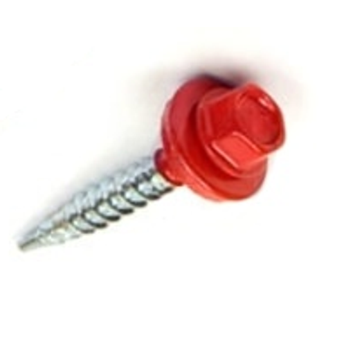Zväčšený obrázok ku produktu Skrutka 4,8x35 farm. red. vrt. RAL 3000 ohnivo červená WFD