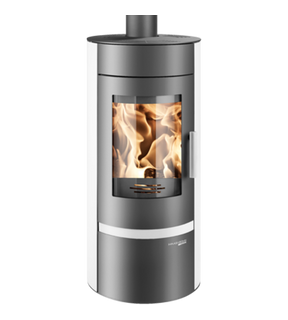 Obrázok ku produktu Krbové kachle Antic, antracit/biela, HAAS+SOHN HOME