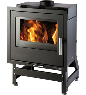 Obrázok ku produktu Krbová vložka Vesuvio II 1S, čierna/liatinové dvierka, HAAS+SOHN HOME