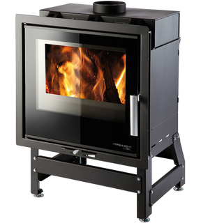 Obrázok ku produktu Krbová vložka Vesuvio II 2S, čierna/potlač skla, HAAS+SOHN HOME