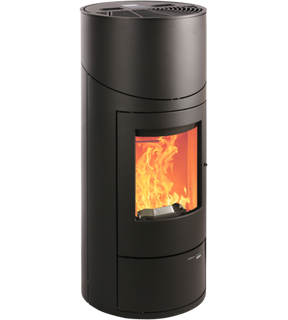 Obrázok ku produktu Peletové krbové kachle HSP 7 II grande RLU, čierna, HAAS+SOHN PREMIUM