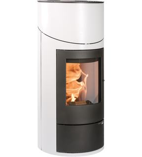 Obrázok ku produktu Peletové krbové kachle HSP 7 II grande RLU, biely komaxit, HAAS+SOHN PREMIUM