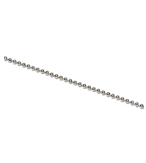 Obrázok ku produktu Reťaz 3,6 guličková, poniklovaná