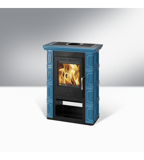 Obrázok ku produktu Krbové kachle Borgholm keramik, modrá nezábudka, THORMA