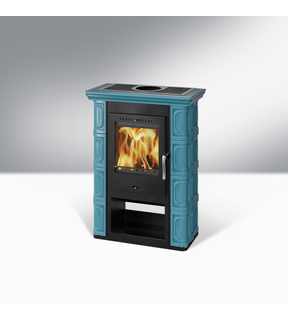 Obrázok ku produktu Krbové kachle Borgholm keramik, nebeská modrá, THORMA