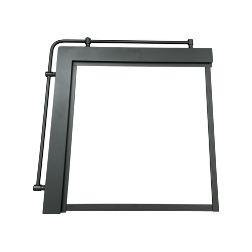 Zväčšený obrázok ku produktu Rám sporákový 630x630 mm s madlom a prekrytím, čierna
