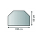 Obrázok ku produktu Sklo pod kachle s fazetou 20 mm 1000x550x6 mm, 21.02.871.2
