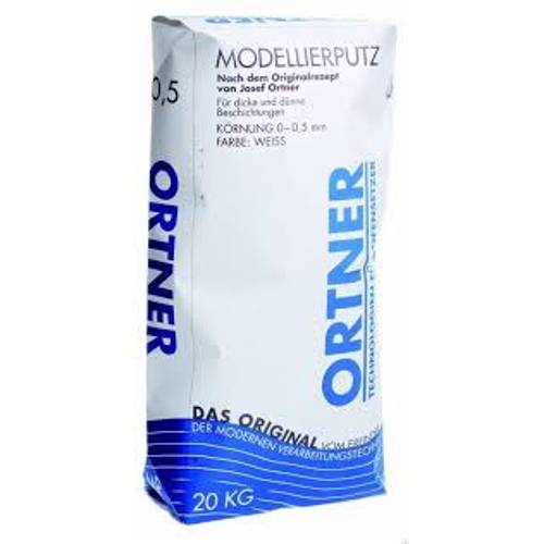 Zväčšený obrázok ku produktu Omietka modelovacia jemná 0-0,5 mm, 20 kg, ORTNER