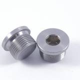 Obrázok ku produktu Zátka G 1/4" DIN 908 bez PÚ vnútorný šesťhran, rúrkový závit