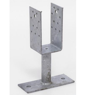 Obrázok ku produktu Pätka U 140x120/4 na platničke 150x60 TZn