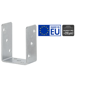 Obrázok ku produktu U bez roxora 90x60x120x4 U90 úzke bez prelisu Zn