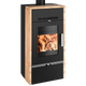 Obrázok ku produktu Teplovodné krbové kachle Farum s výmenníkom, čierna/Woodstone Prestige, HAAS+SOHN