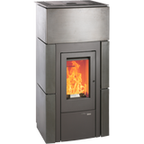 Obrázok ku produktu Peletové krbové kachle HSP 6 Rueda C PGI, antracit/metalické kachle, HAAS+SOHN