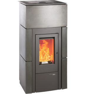 Obrázok ku produktu Peletové krbové kachle HSP 6 Rueda C PGI, antracit/metalické kachle, HAAS+SOHN