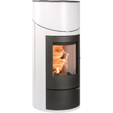 Obrázok ku produktu Peletové krbové kachle HSP 7 II grande RLU, biely komaxit, HAAS+SOHN
