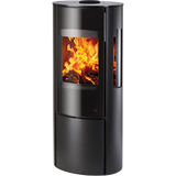 Obrázok ku produktu Krbové kachle Fenix 3-stranne presklené, čierna, HAAS+SOHN