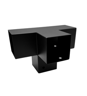 Obrázok ku produktu Spojka X 92x185x275x1,5 PLX90 trámová čierna