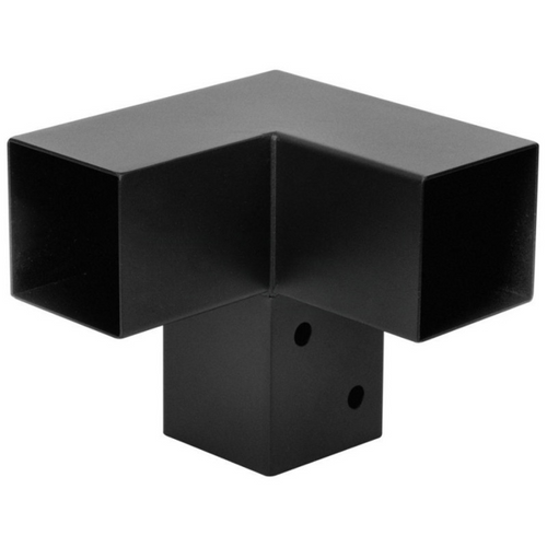 Zväčšený obrázok ku produktu Spojka Y 92x185x185x1,5 PLY90 trámová čierna